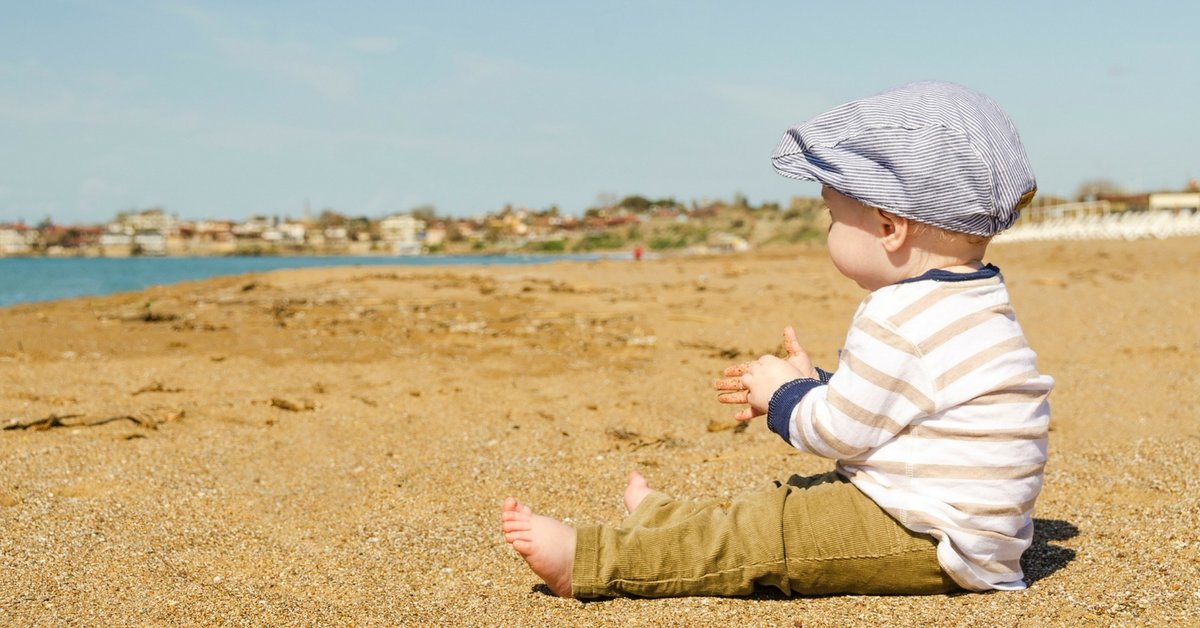 Baby By Beach