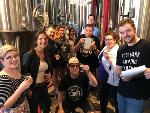 Brewery Tour Team Building