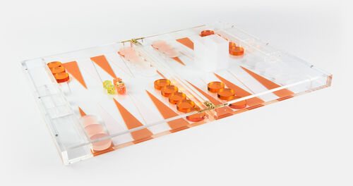 Lucite Tizo 2 Player Acrylic Tic Tac Toe