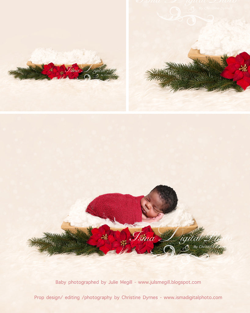 Christmas Wooden Barrels - Beautiful Digital background Newborn Photography  Props download – Isma Digital Pphoto