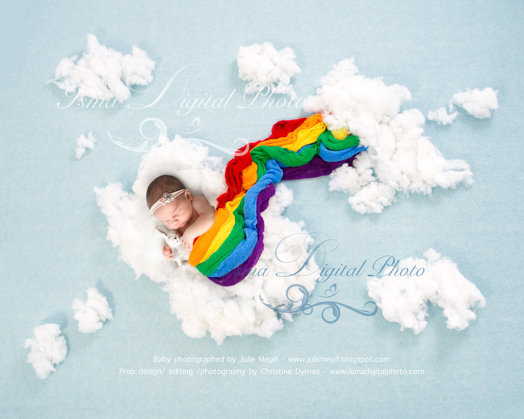 Rainbow baby - Digital backdrop /background - psd with layers – Isma  Digital Pphoto