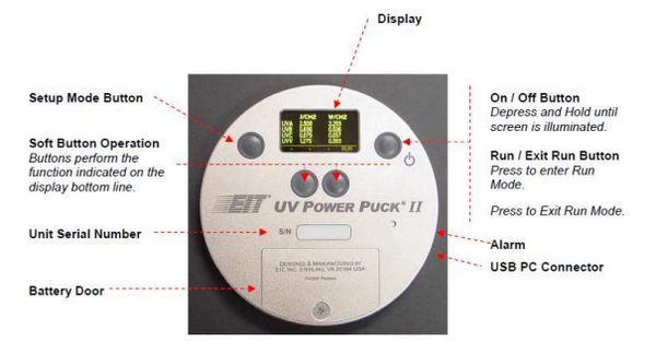 PowerPuck II buttons