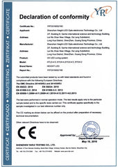 Product certificate