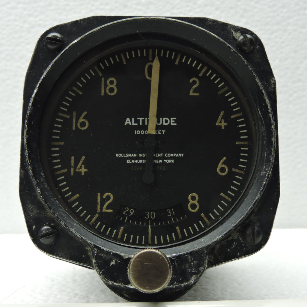 Altimeter, Non-sensitve, 20,000FT Kollsman 126k-011-5021 ...