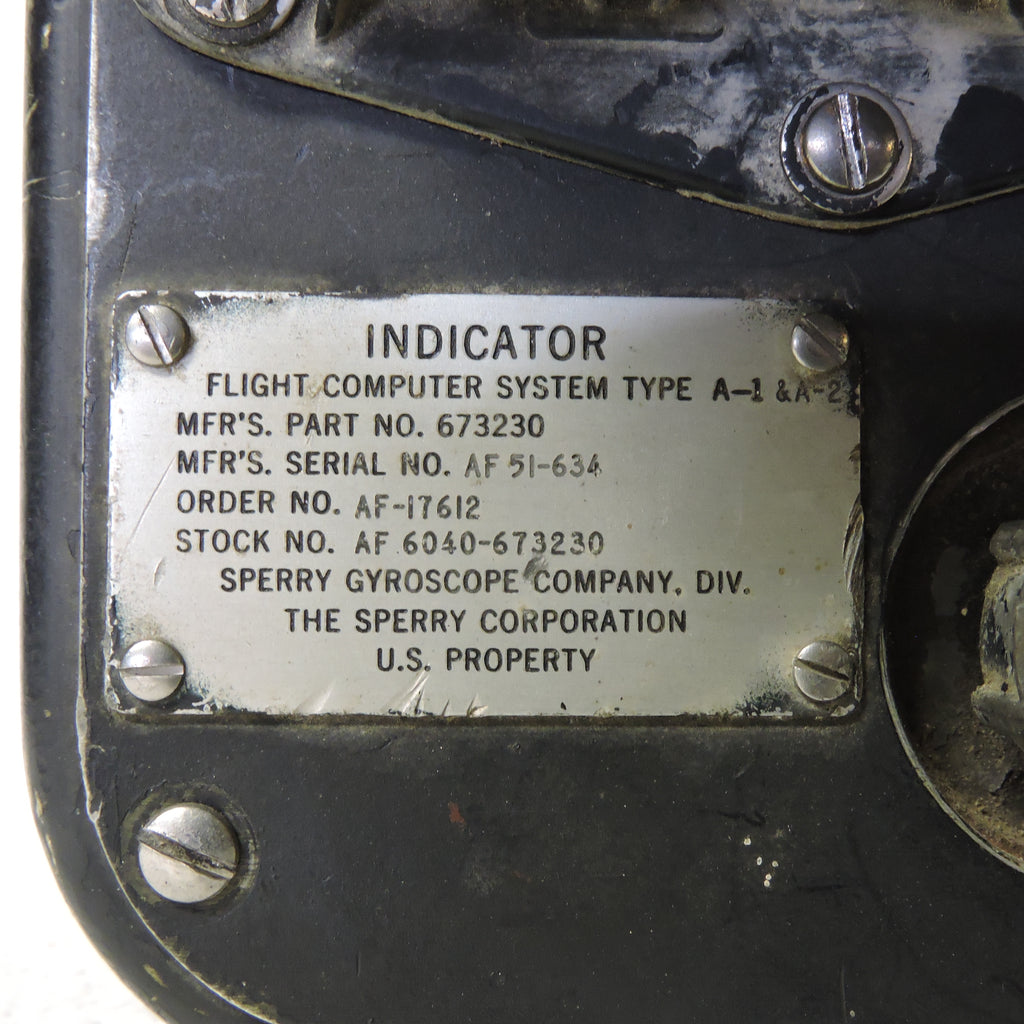 Flight Computer Indicator Type A-1 & A-2 and Zero Reader – AeroAntique