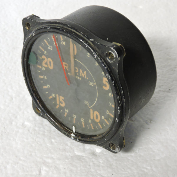 Tachometer, Chronometric, Type C-9A, WWII – AeroAntique