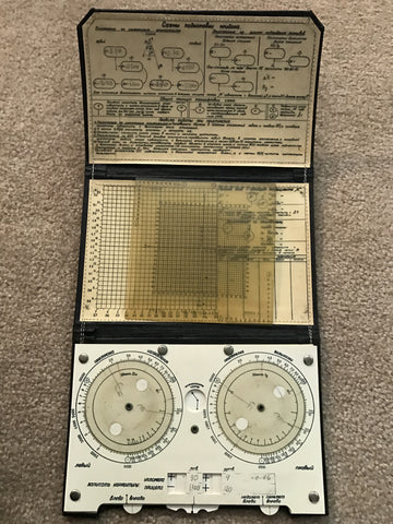 artillery calculator ussr firing 1944 private collection aeroantique