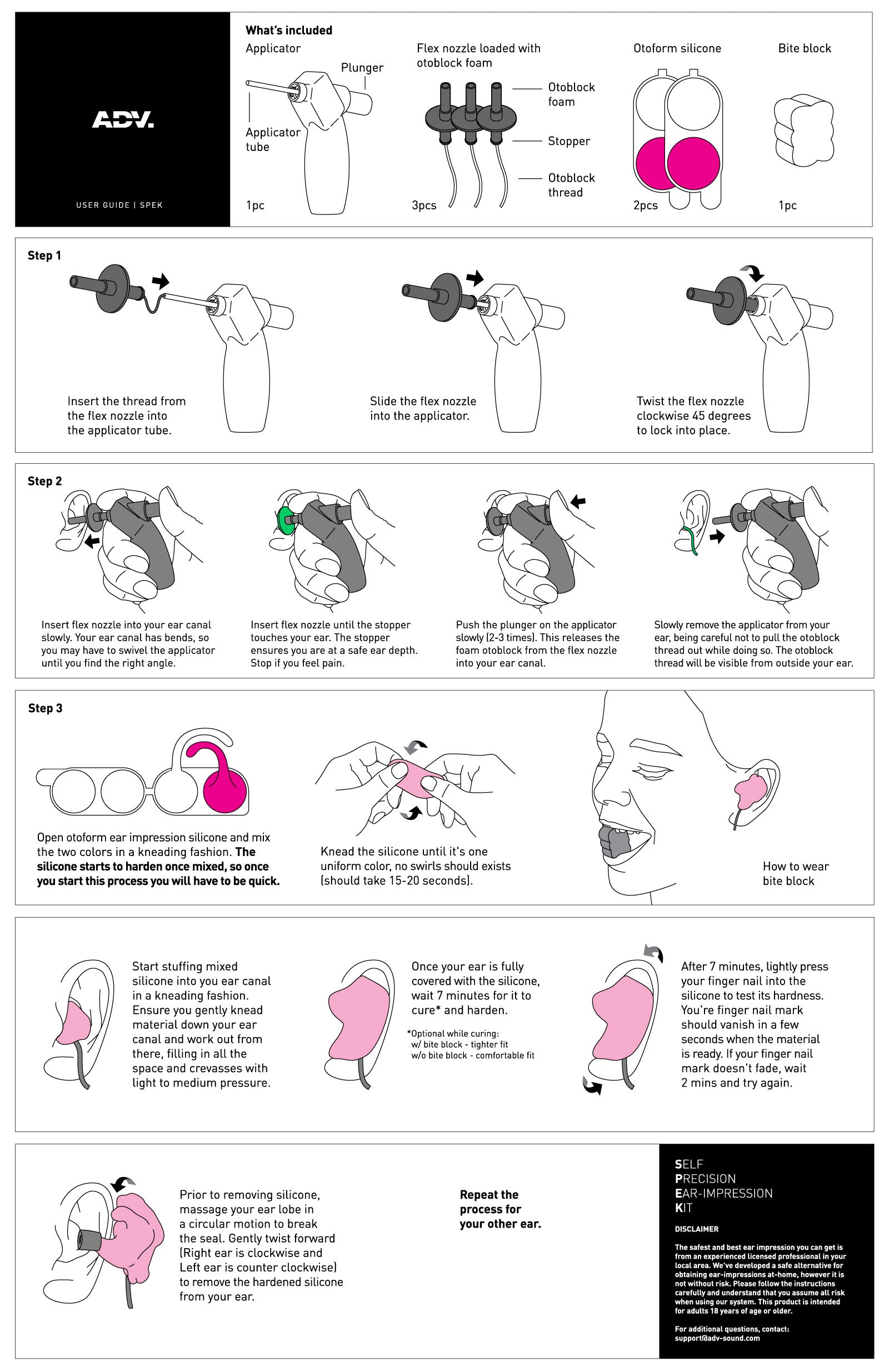 ADV. SPEK User Guide