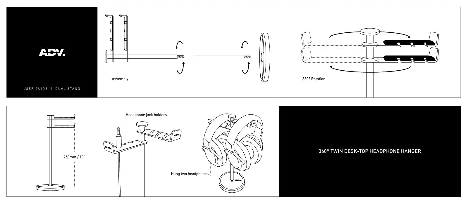 ADV. Dual Stand User Guide