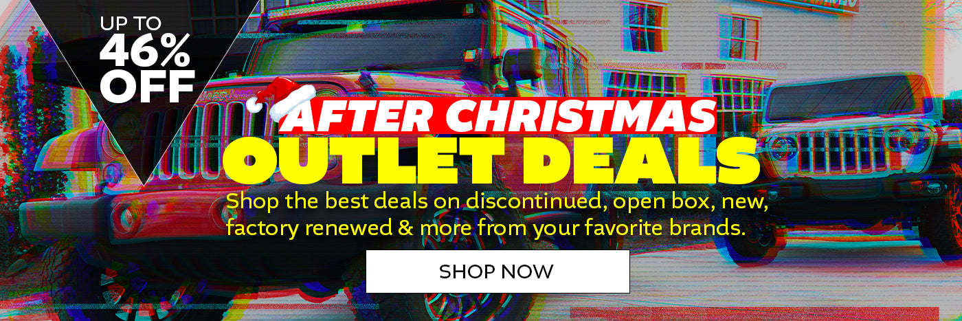 Save up to 46% - After Christmas Sale - Outlet Deals