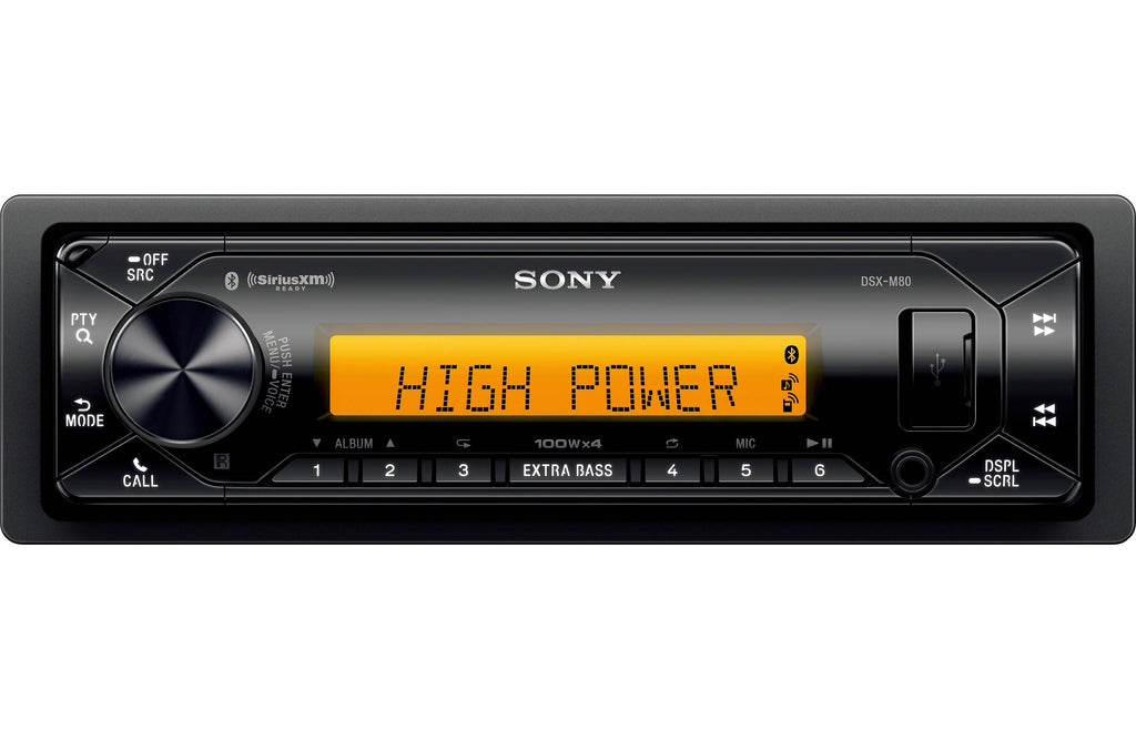 Sony DSX-M80 High Powered Bluetooth Marine