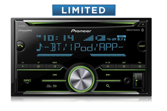 Pioneer FH-S701BS - Double DIN CD Receiver w/ Enhanced Audio Functions