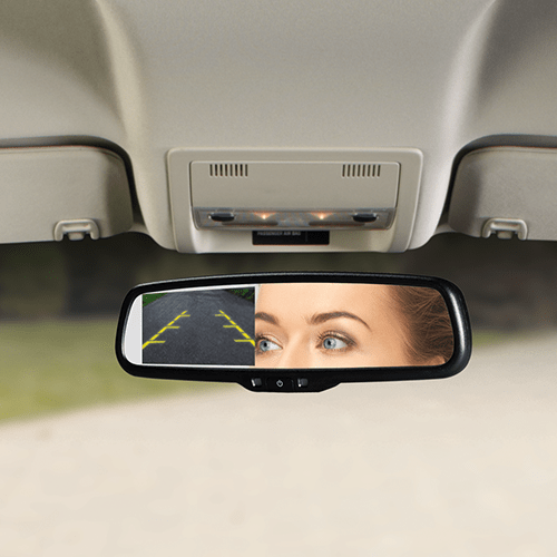 rear view mirror backup camera ford edge