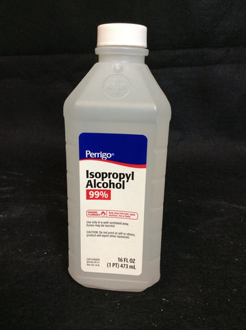 Isopropyl alcohol 99 16 oz bottle brickintheyard