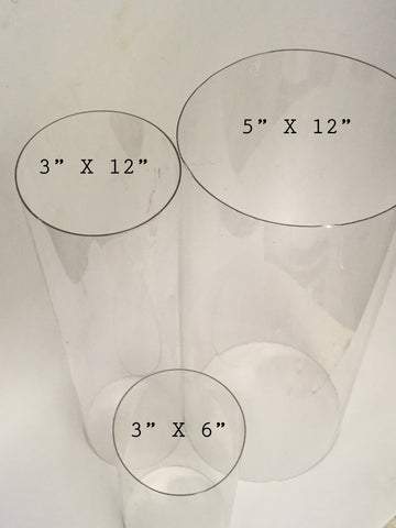 Clear Mold Tube - 3 Sizes – brickintheyard