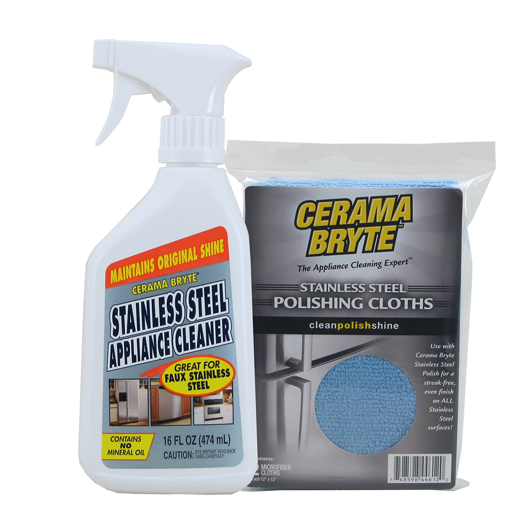 718r Ceramabryte Stainless Steel Cleaning Kit Rangekleen