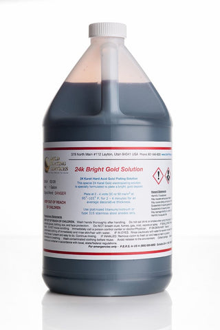 2 oz Liquid - 24k Gold Plating Solution Brush Gold The Fastest, Most  Durable, Best Value, Most Consistent Gold Solution from The Most Trusted  Name in