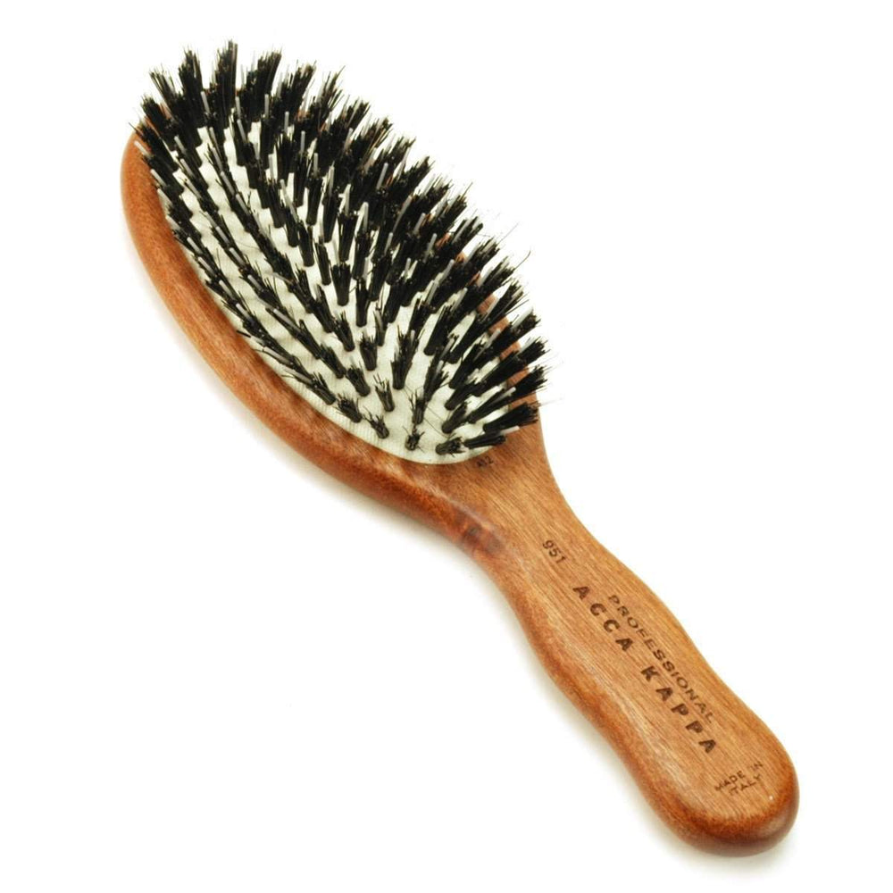 Compact Pro Pneumatic Boar/Nylon Bristle Hardwood Hair Brush — Classic ...