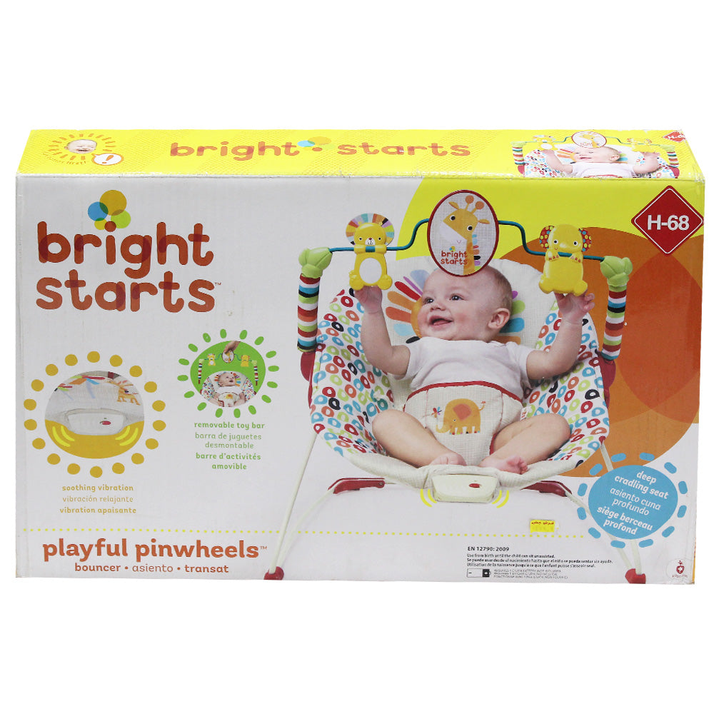 playful pinwheels bouncer