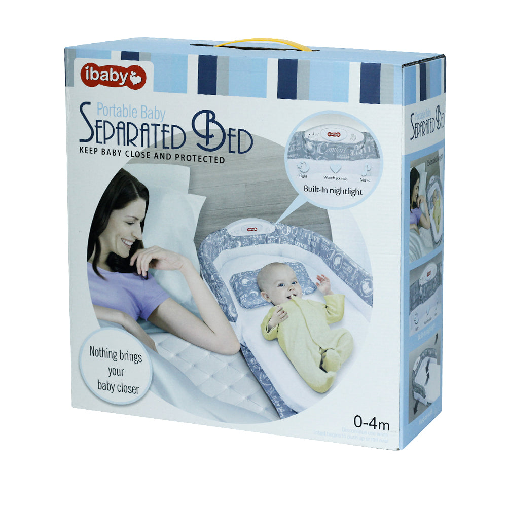 baby separated bed