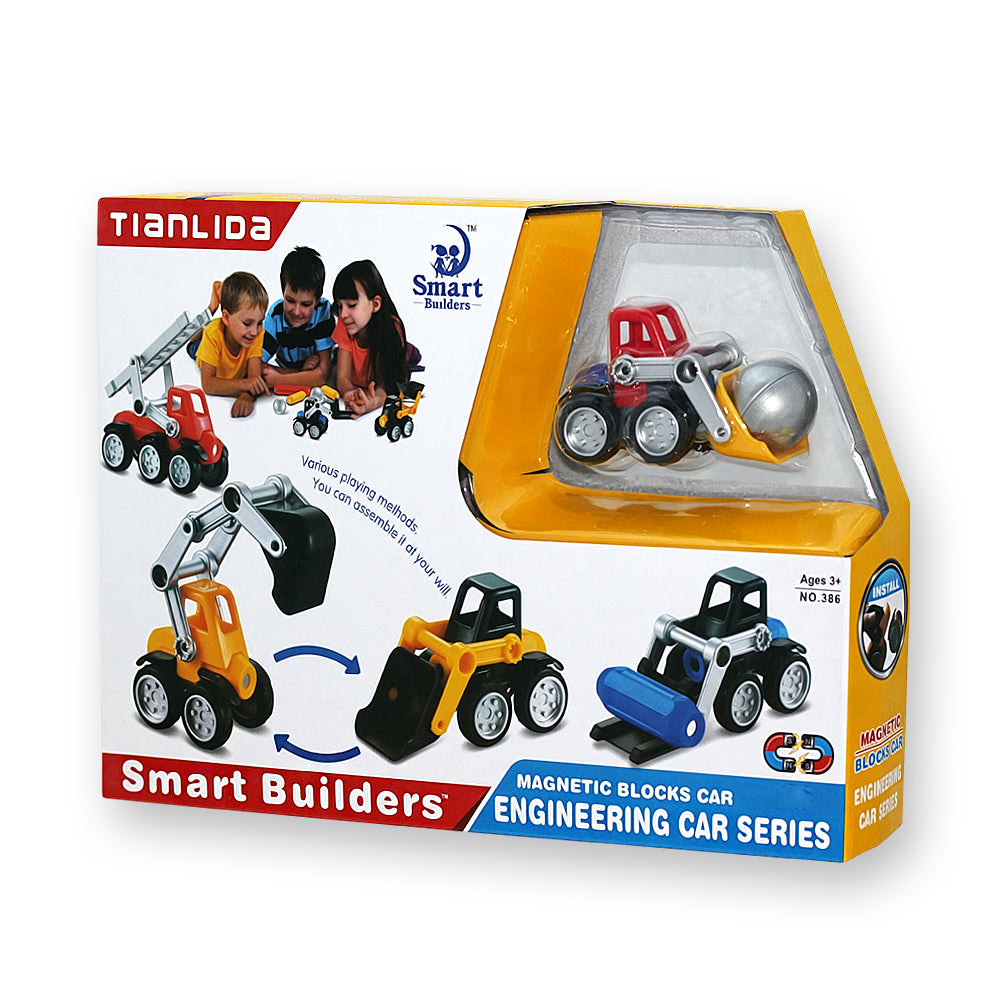 magnetic blocks car