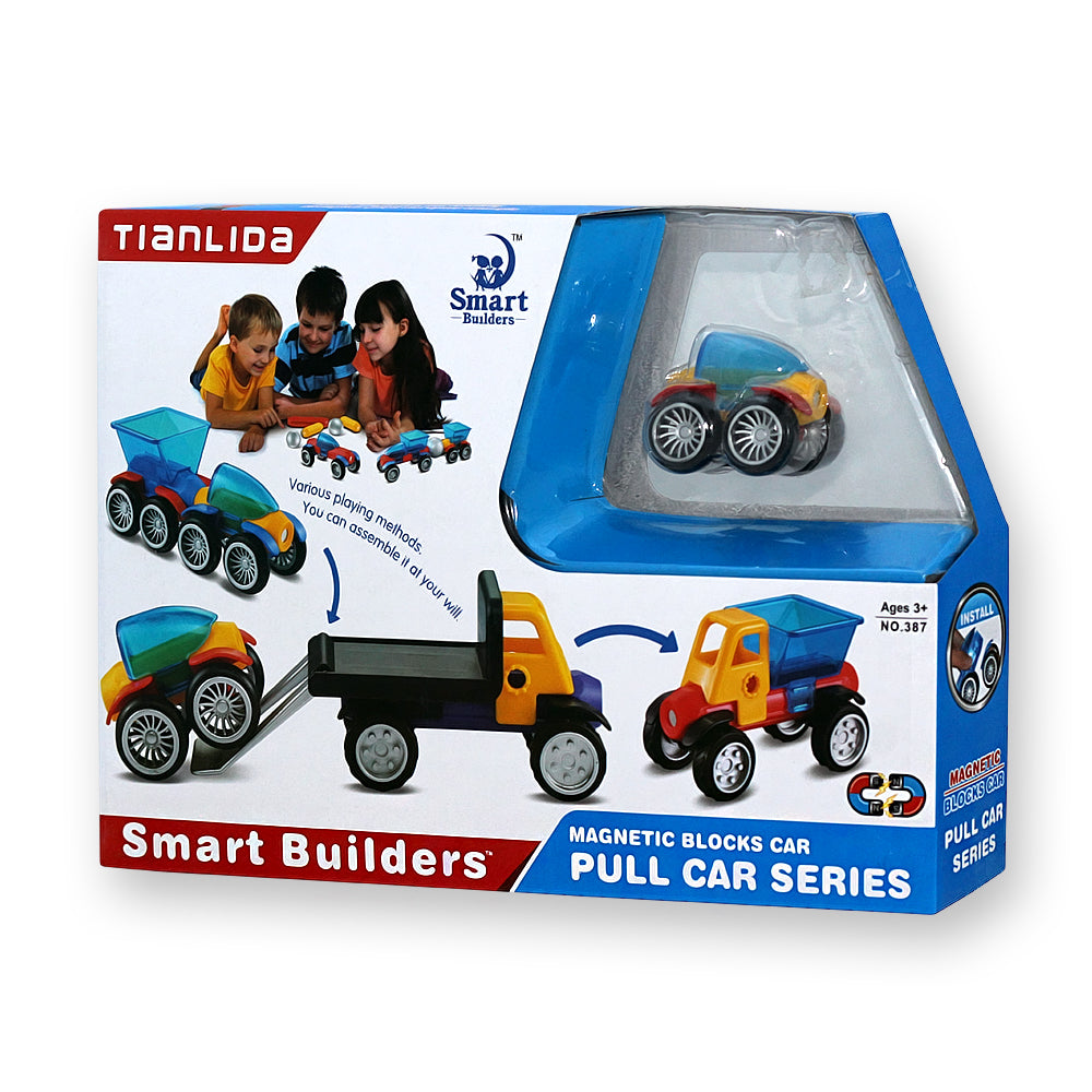 magnetic blocks car