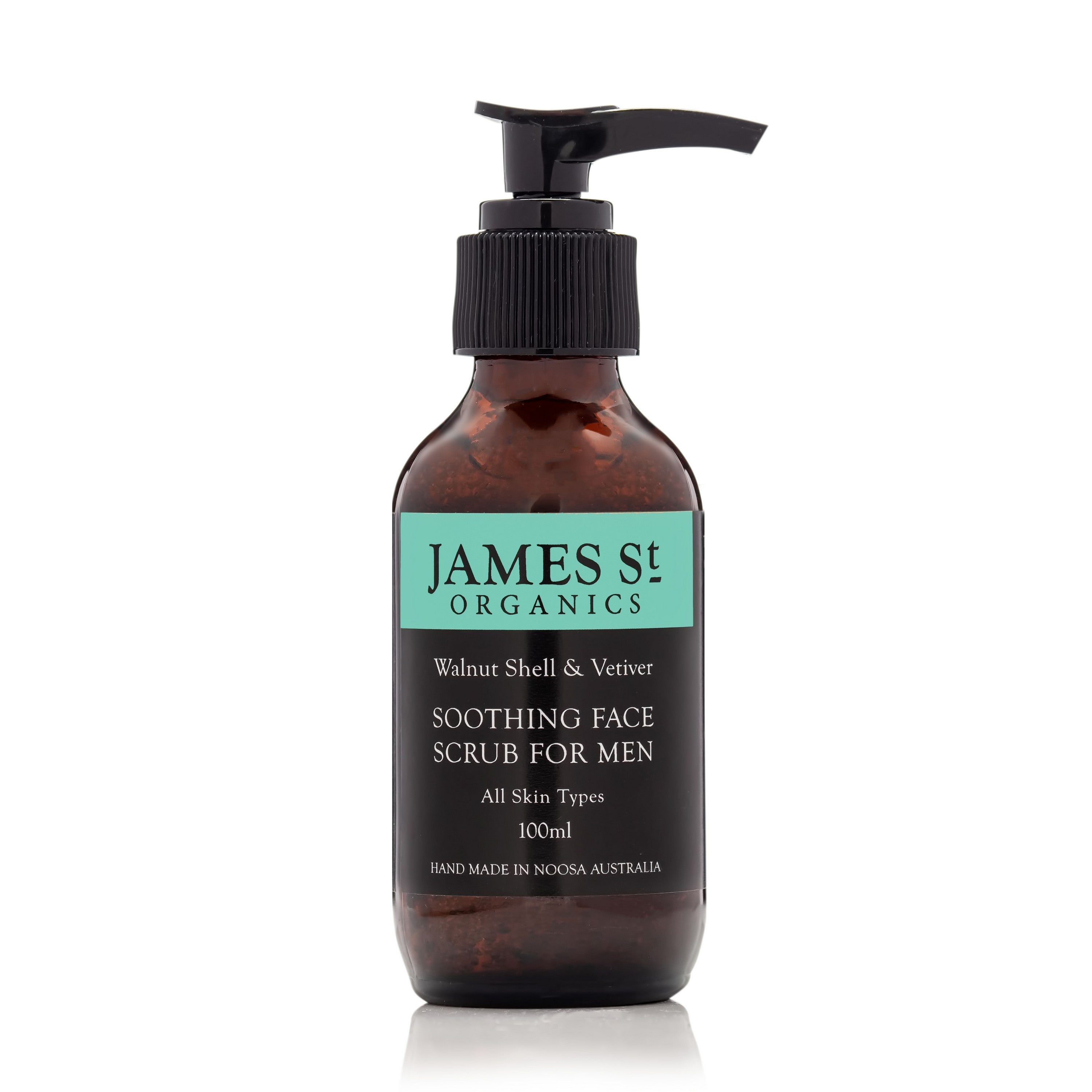 Soothing Face Scrub For Men - Walnut Shell & Vetiver