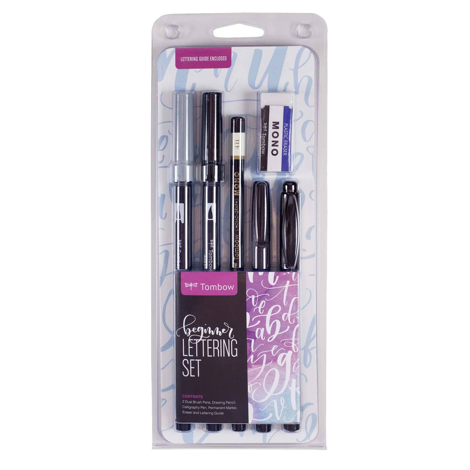 Tombow Fudenosuke Brush Pen 3-Pack