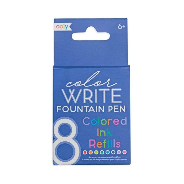 Ooly Writer's Duo Double-Ended Fountain Pens + Highlighters - Set of 3