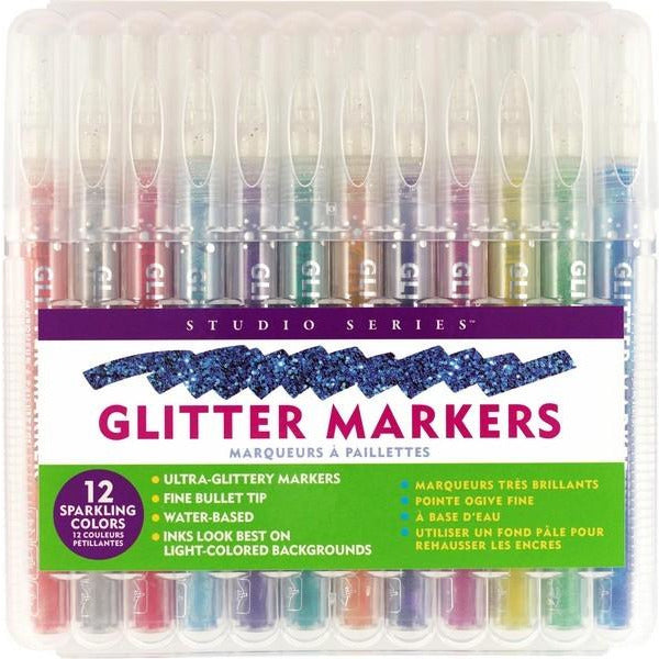 Studio Series Metallic Outline Markers (set of 12)