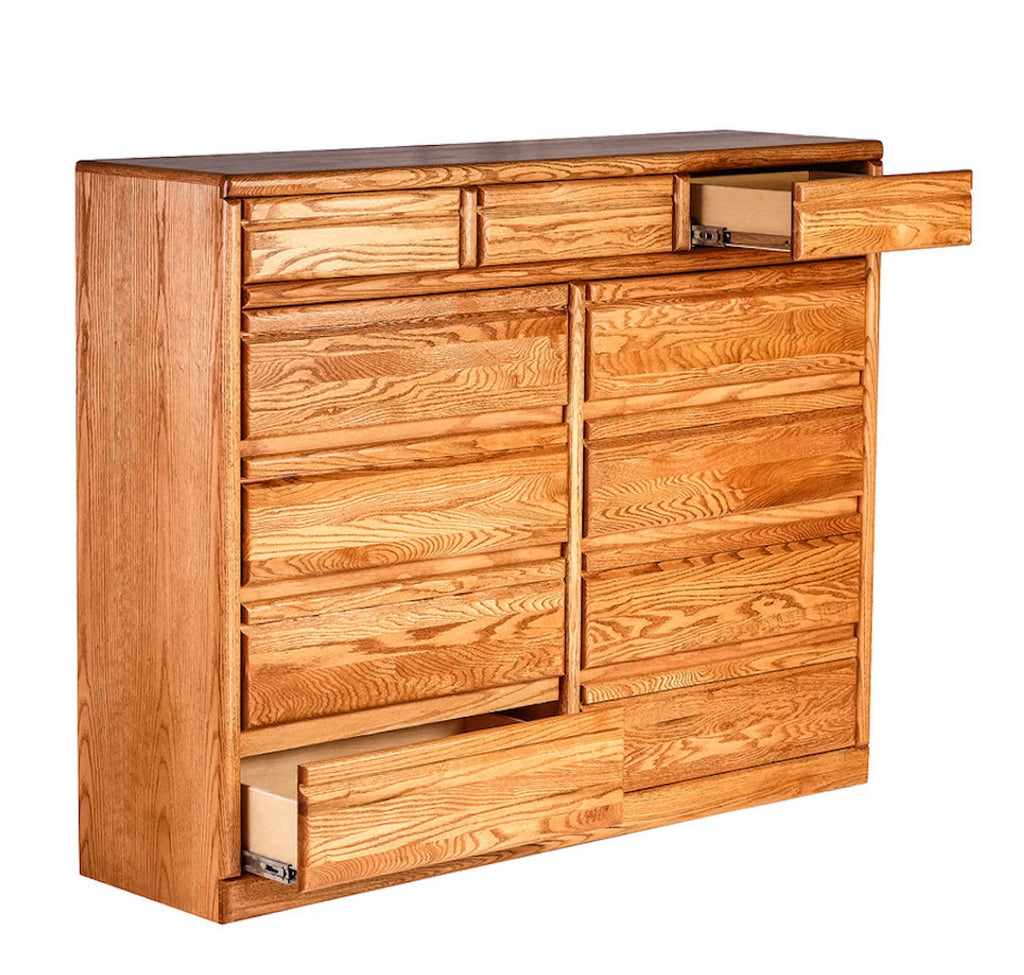 Forest Designs Bullnose Eleven Drawer Dresser 60w X 48h X 18d
