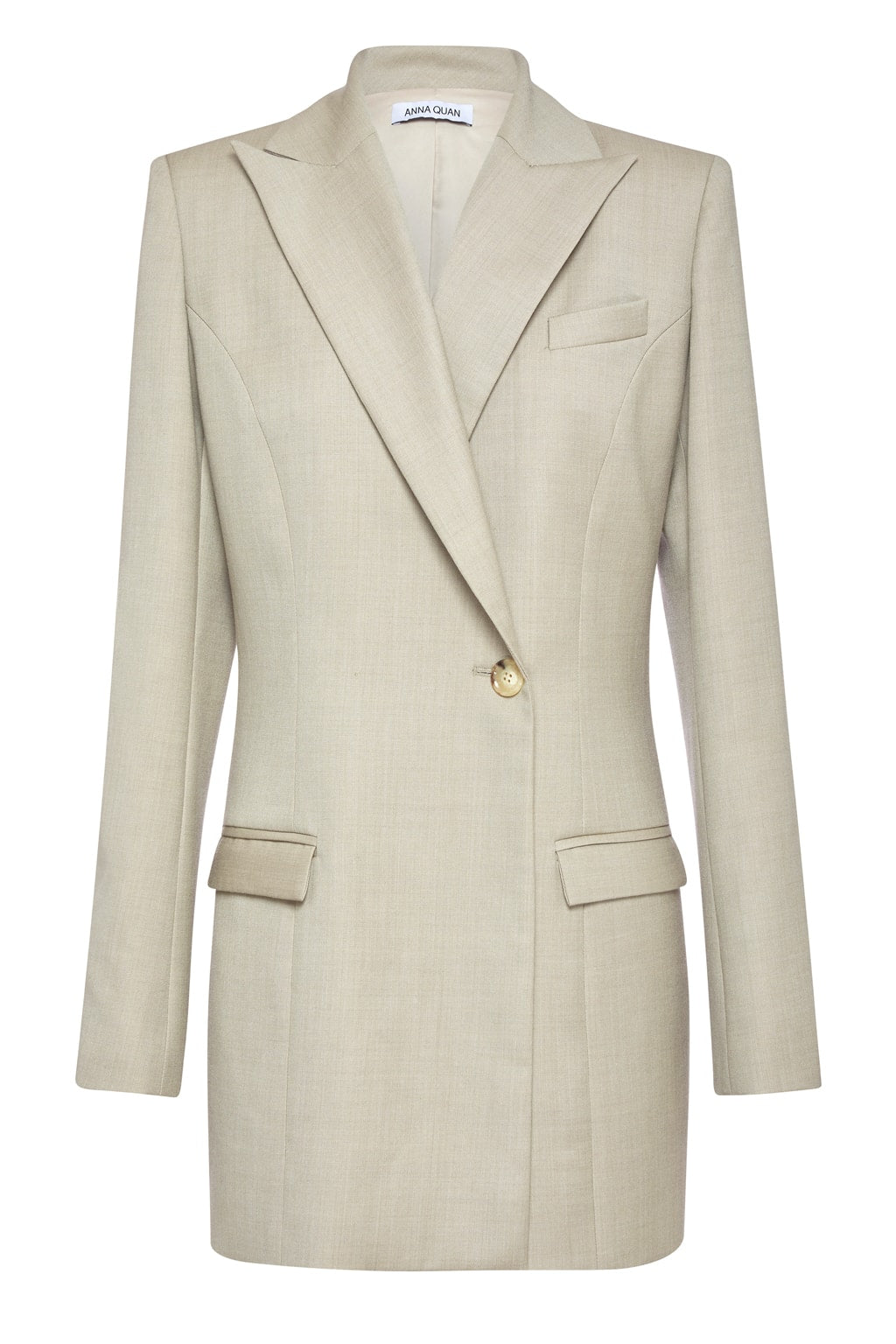 Anna Quan Sienna Blazer - Sand Beige | BASICS DEPARTMENT