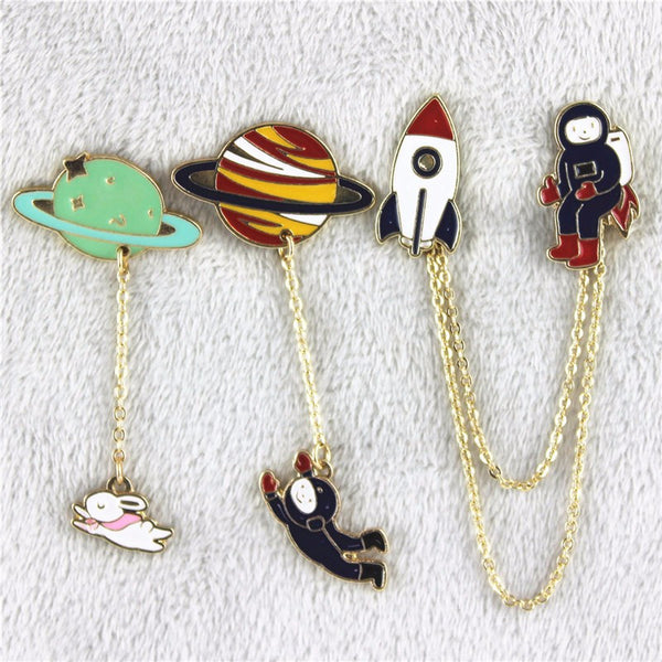 Astronaut Pins – ESS6 Fashion