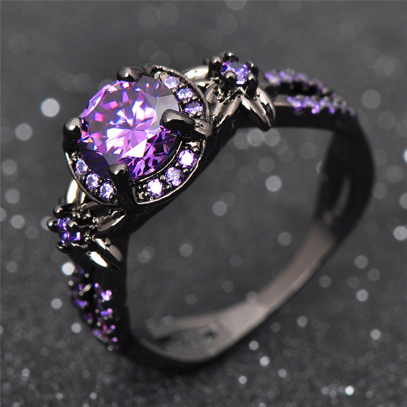 amethyst rings