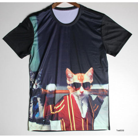 Men Cat In Pocket Collection Tees – ESS6 Fashion