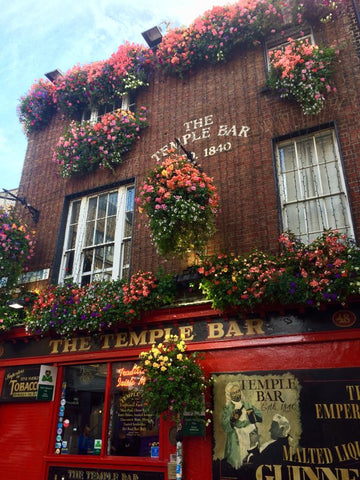 Front view of The Temple Bar, Dublin.