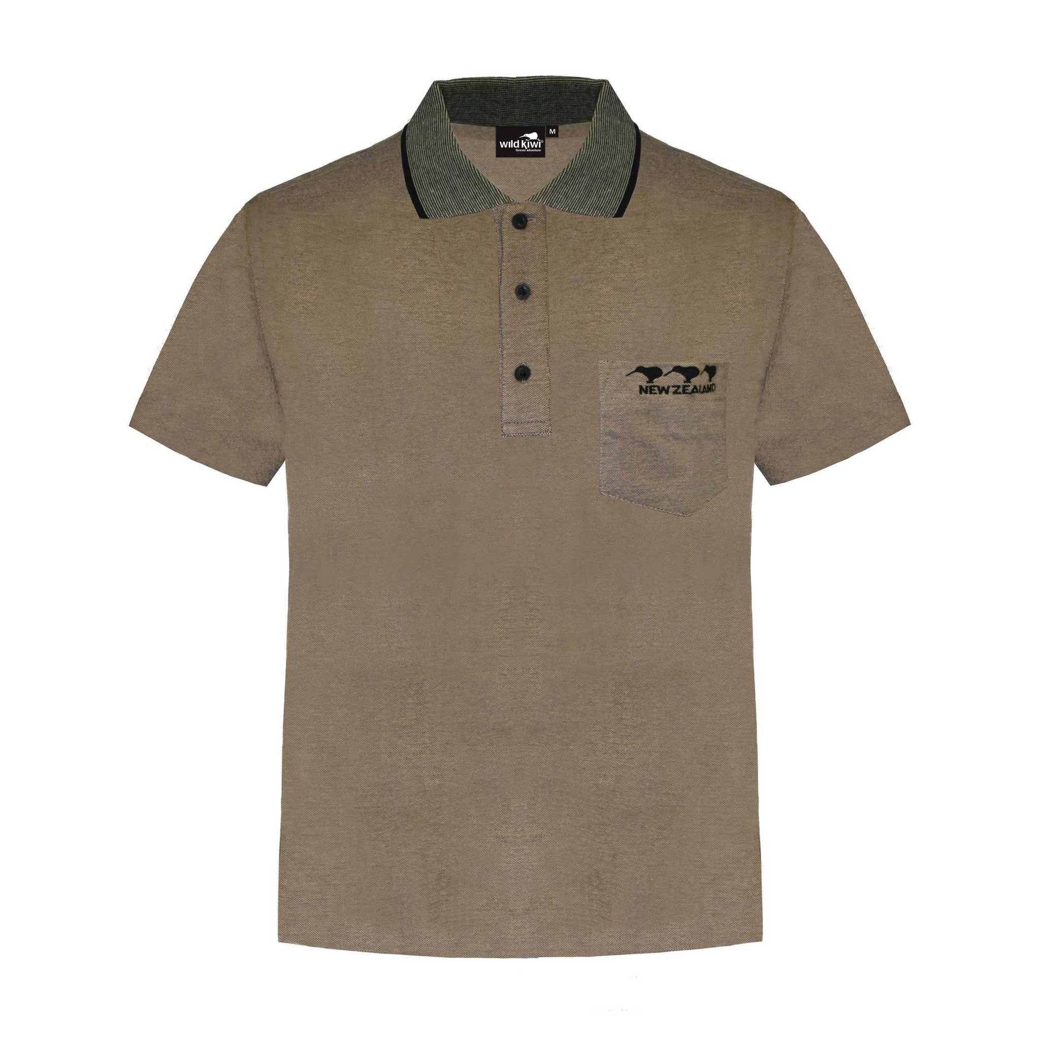 Men's Polo Shirt Three Kiwis 223P – wildkiwi