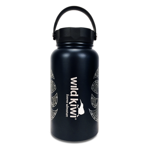 Wild Kiwi Insulated Drink Bottle-Ideal for Hot or Cold Drinks