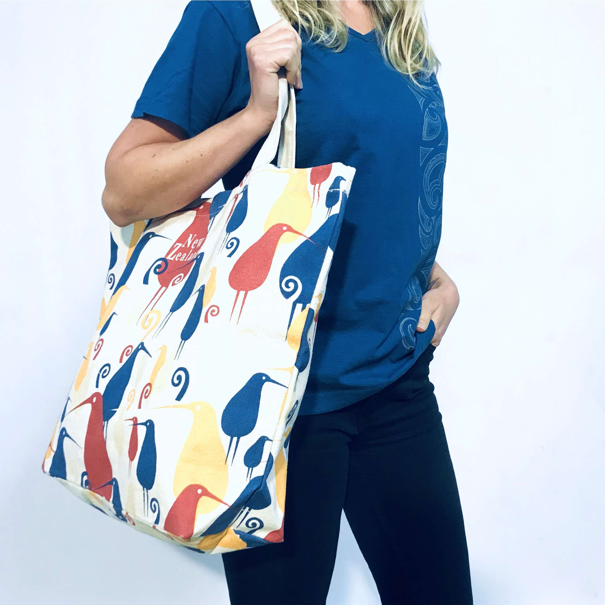 Foldable Tote Bag, Packable Canvas Bag | Wild Kiwi New Zealand