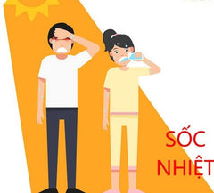 tránh sốc nhiệt do nắng