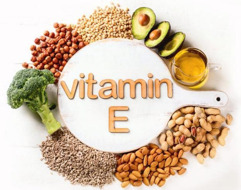 vitamin E làm đẹp da