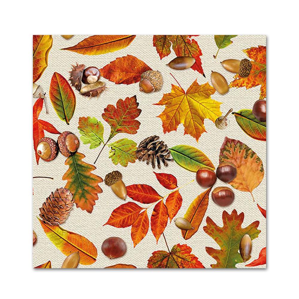 Fall Foliage Paper Luncheon Napkins - Napkins2go