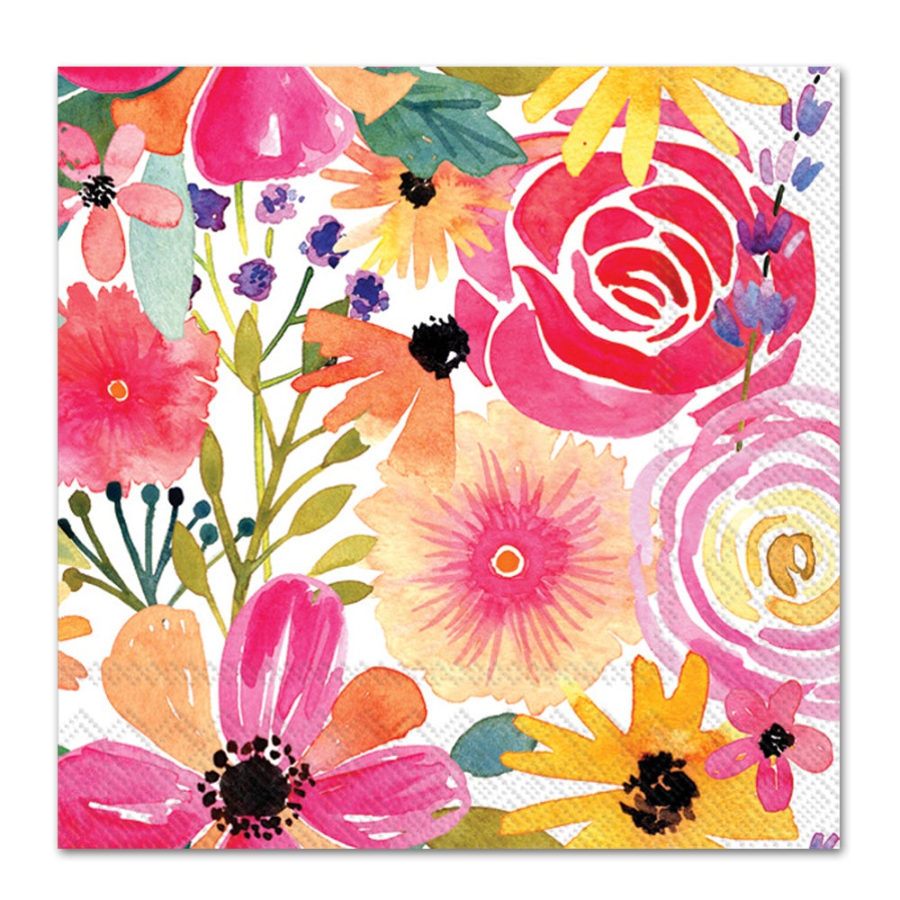 Floral & Garden Themed Paper Napkins - Napkins2go