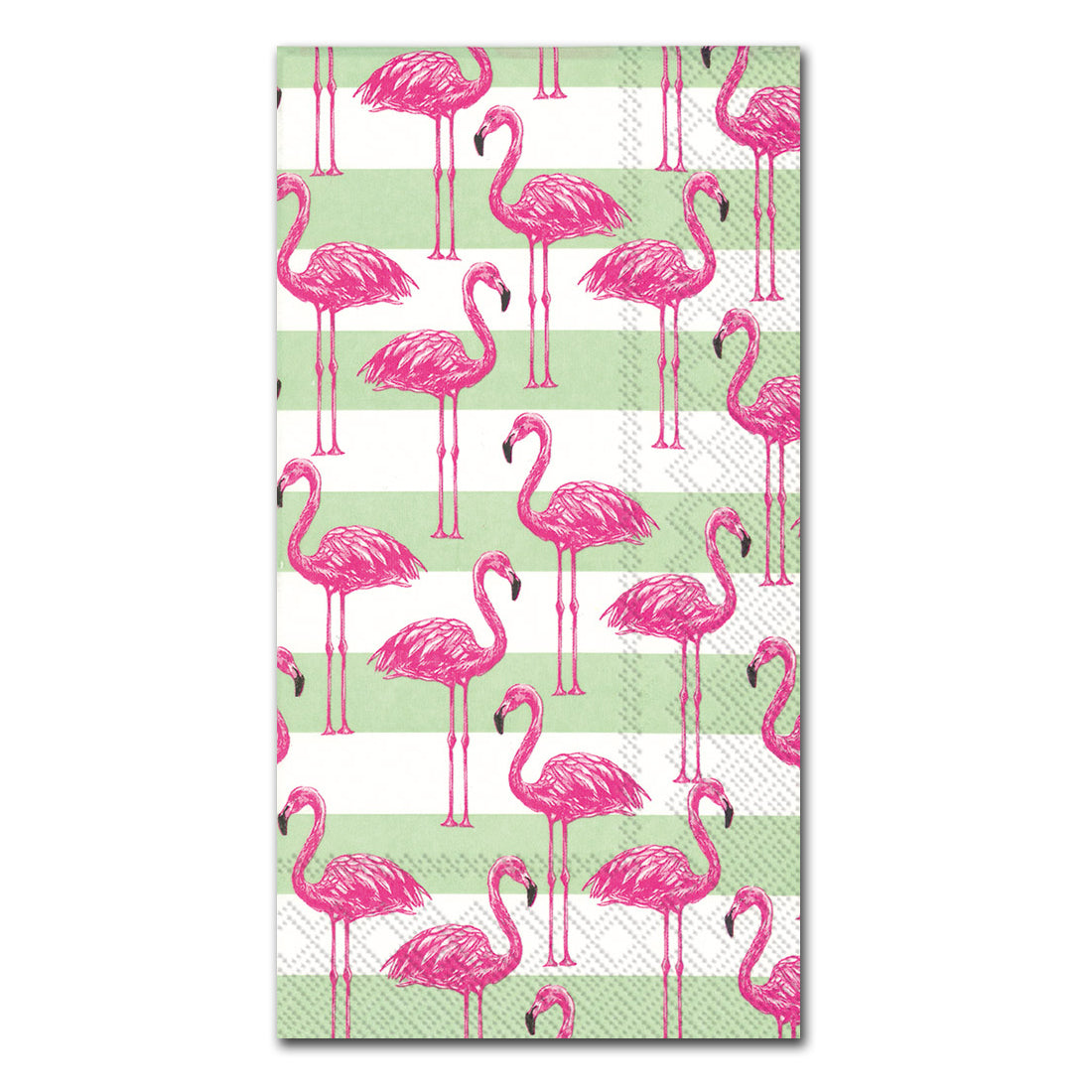 Ebros Tropical Birds of Paradise Graceful Pink Flamingo Paper Towel Holder  15 T