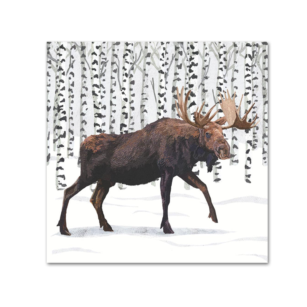 Moose Cloth Napkins, Paperless Towels, Washable Napkins, Cabin