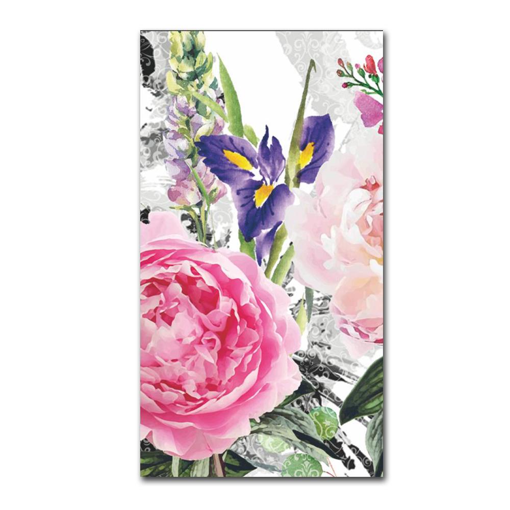 Jardin Des Roses Paper Guest Towels Buffet Napkins Napkins2go