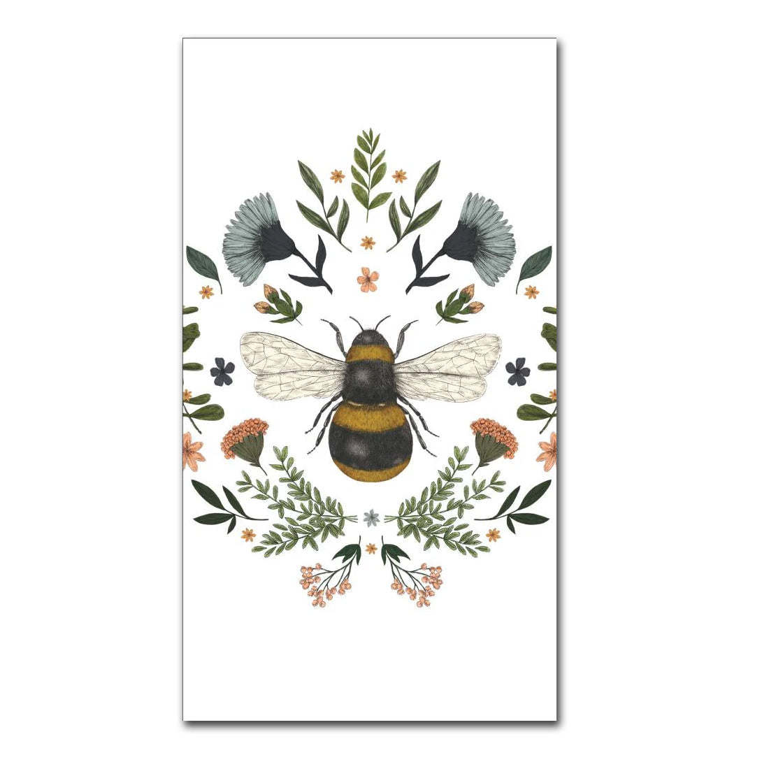 Noteworthy-Honeycomb and Bee Towel