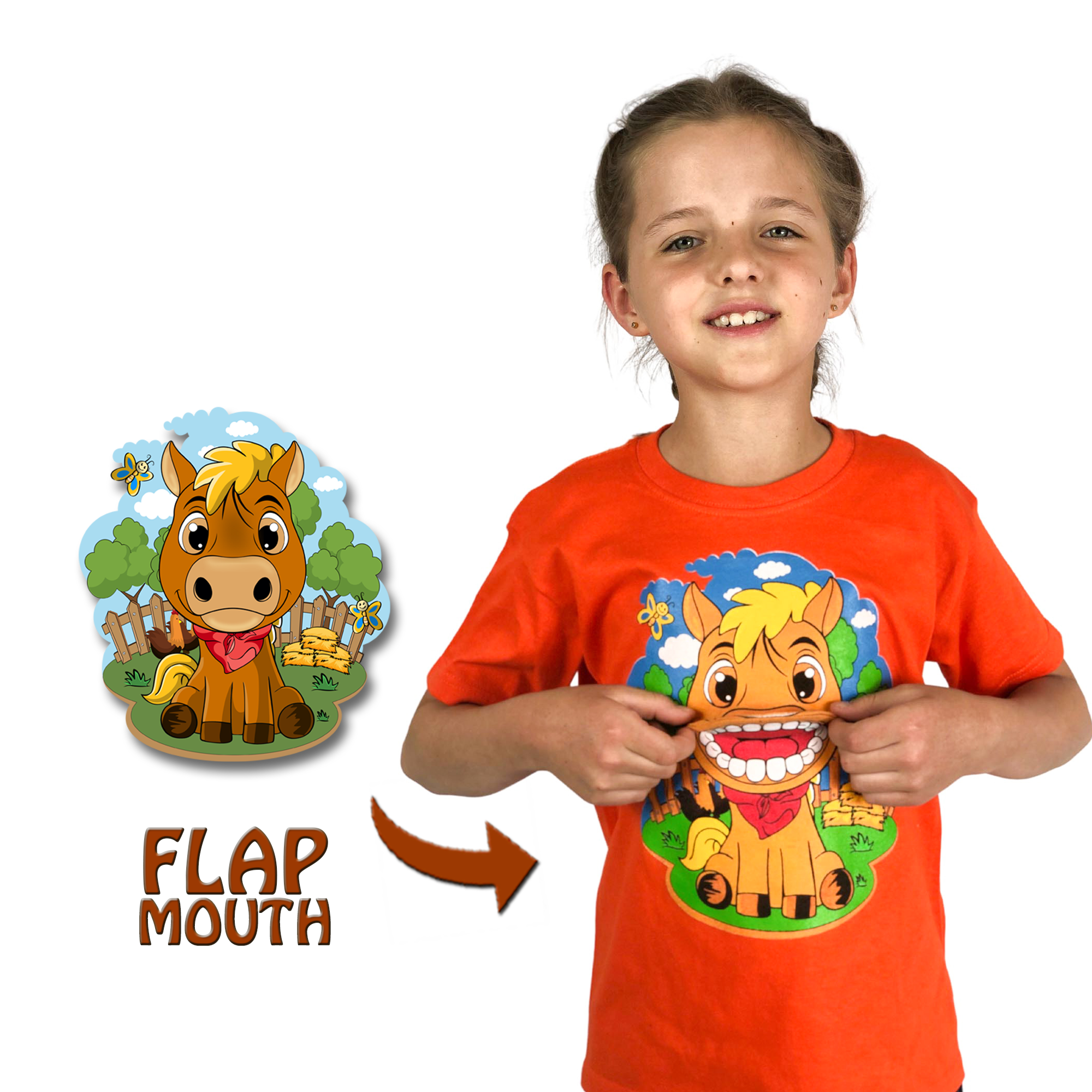 childrens horse t shirts