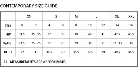 Size Chart – Apricot Lane Duluth