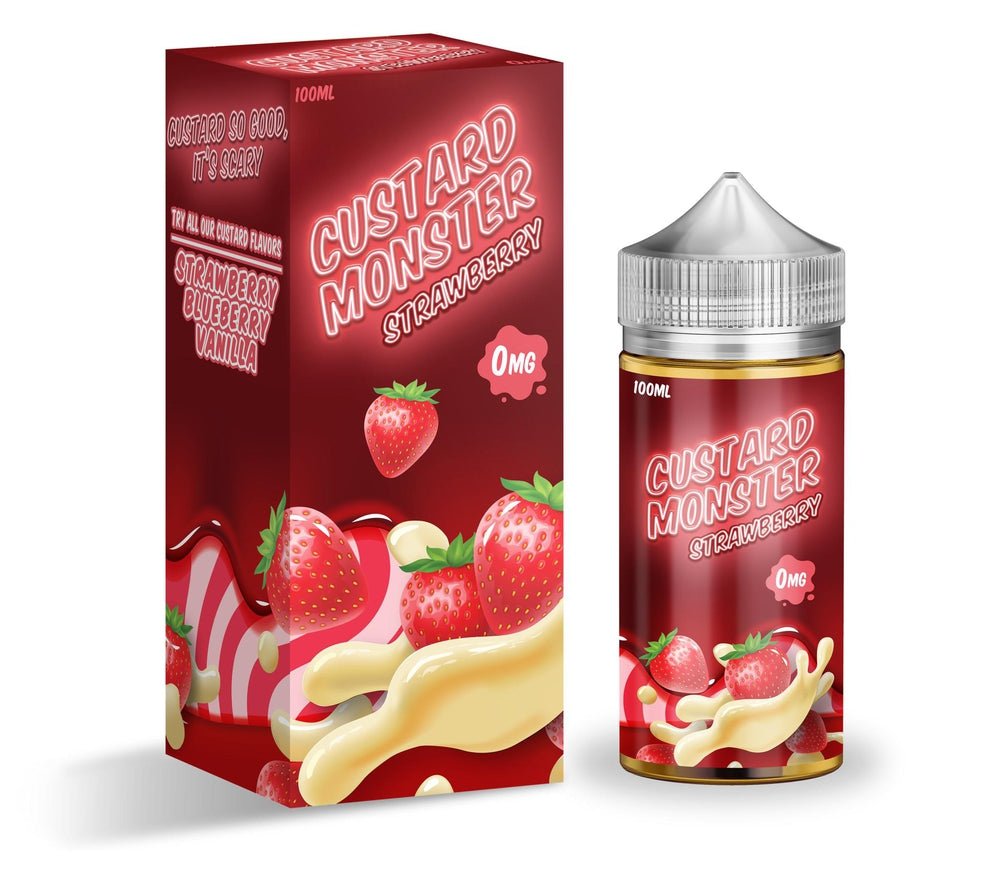 Jam Monster Strawberry Custard Eliquid Review